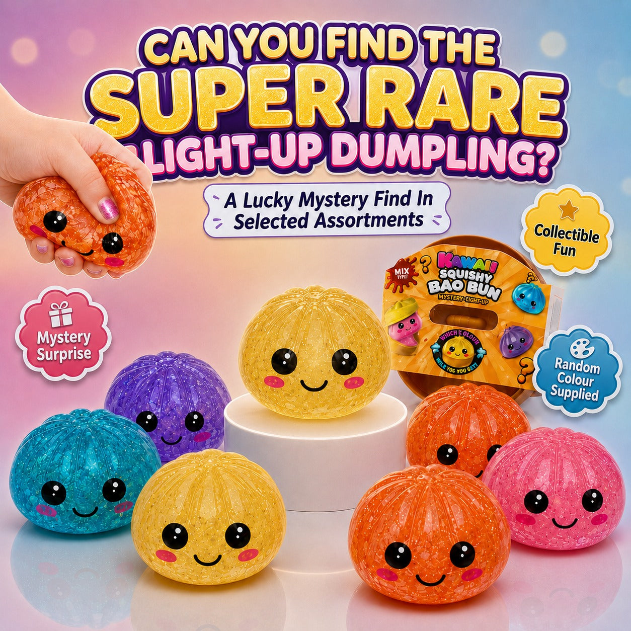 Glitter Mystery Surprise Mini Dumpling Toy