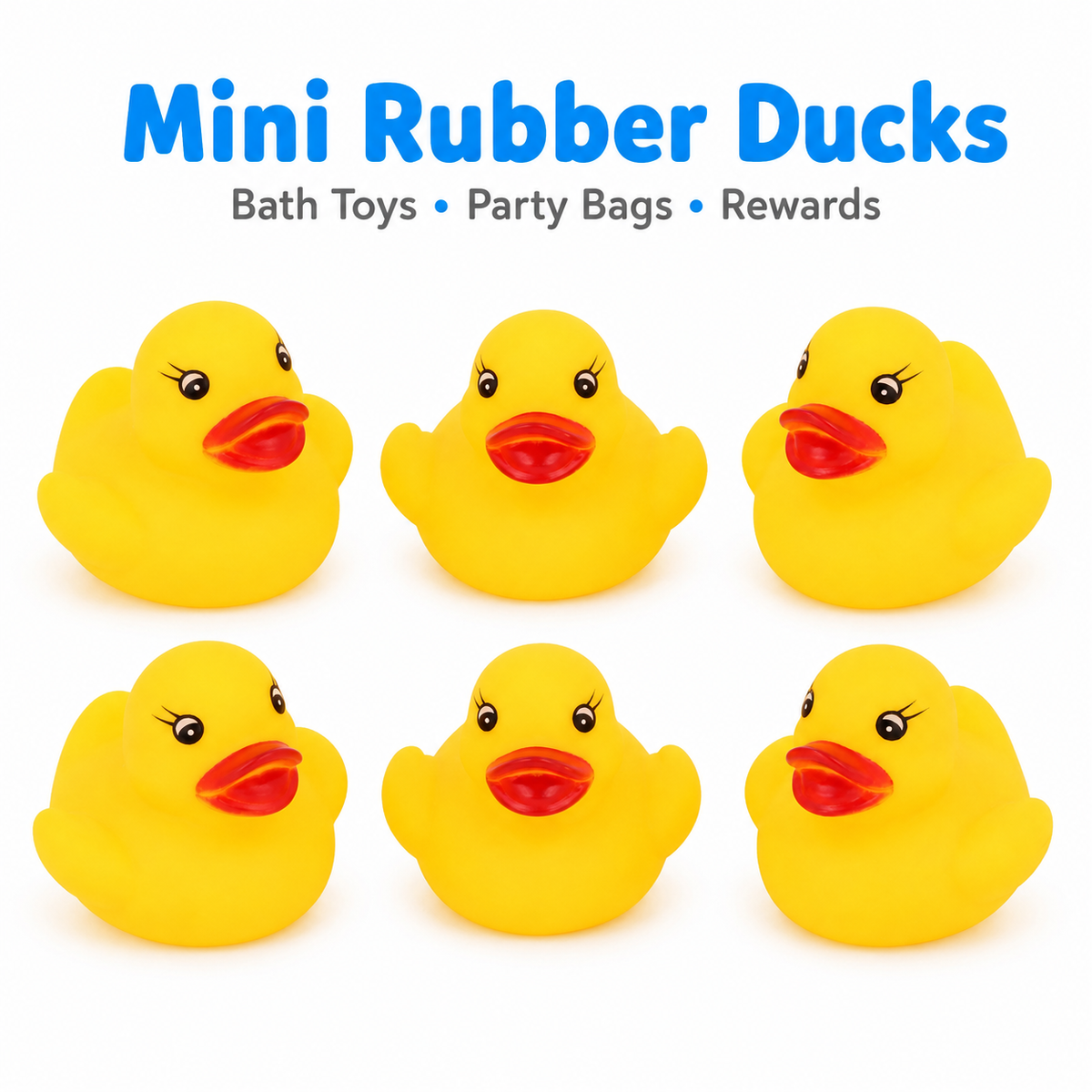 1x Yellow Squeaky Bath Duck 5cm – view 9