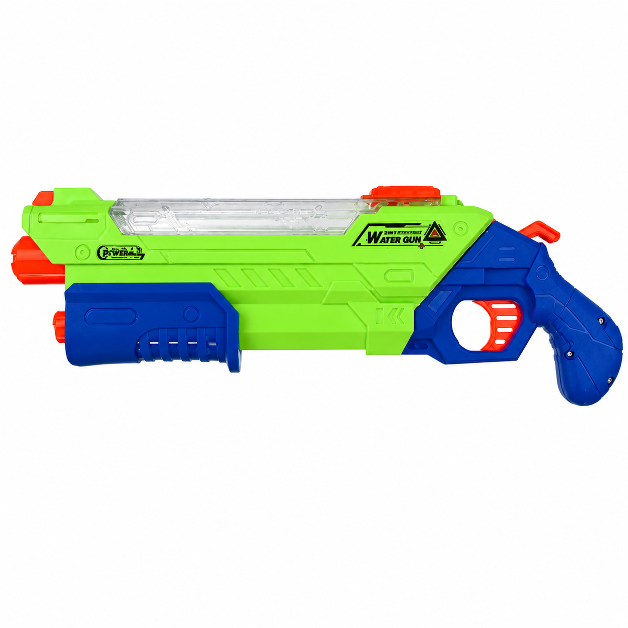 2-in-1 Electric & Pump Water Gun 50cm