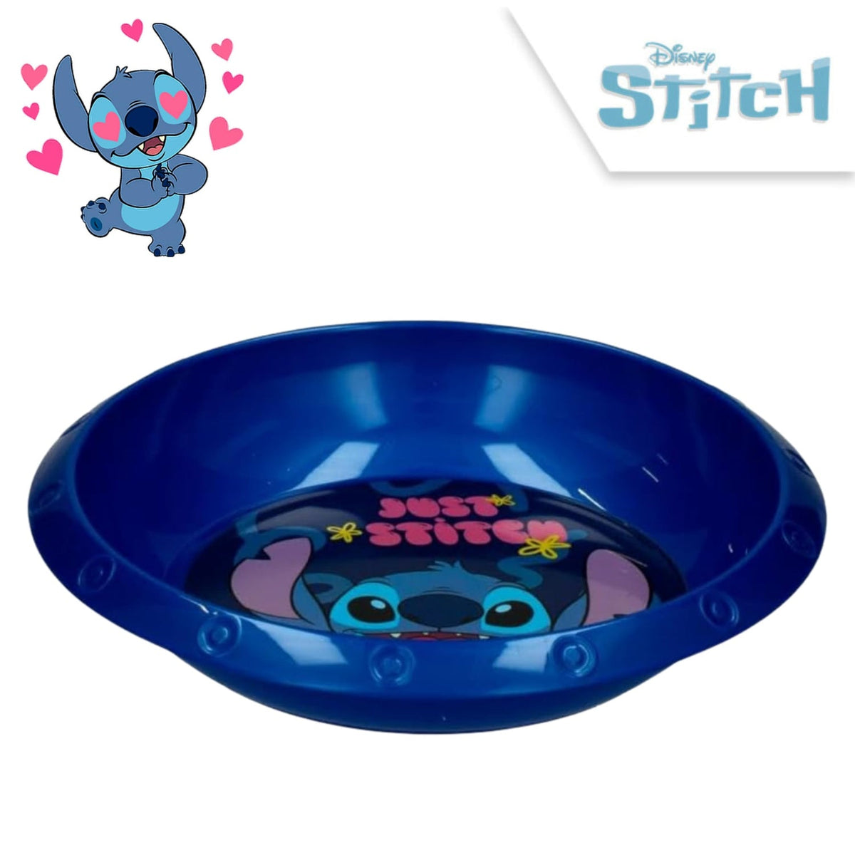 Disney Stitch Kids Licensed Reusable Plastic Snack Bowl 350ml – view 4