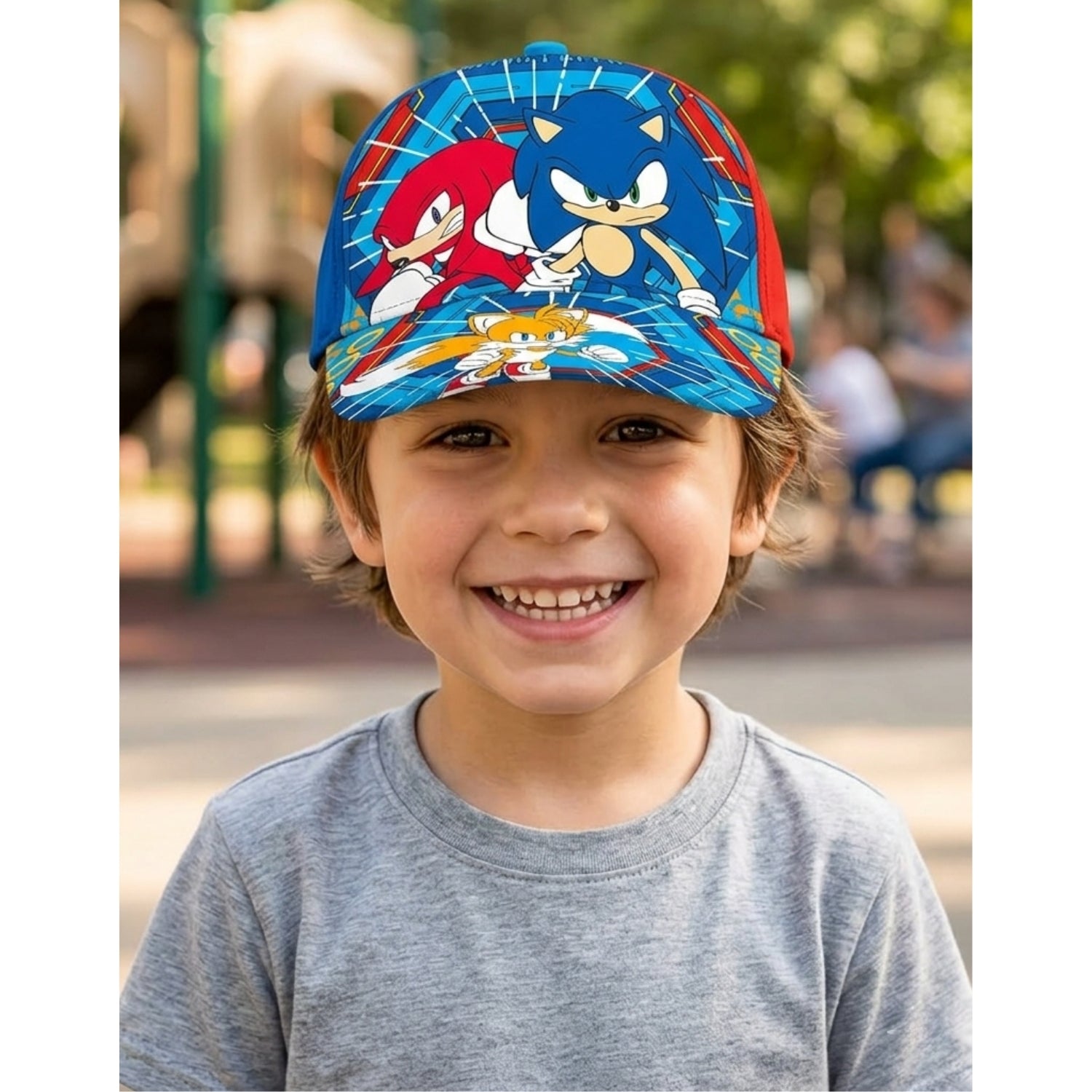 Sonic the Hedgehog Cotton Baseball Cap 3-7 Years - Assorted Colours