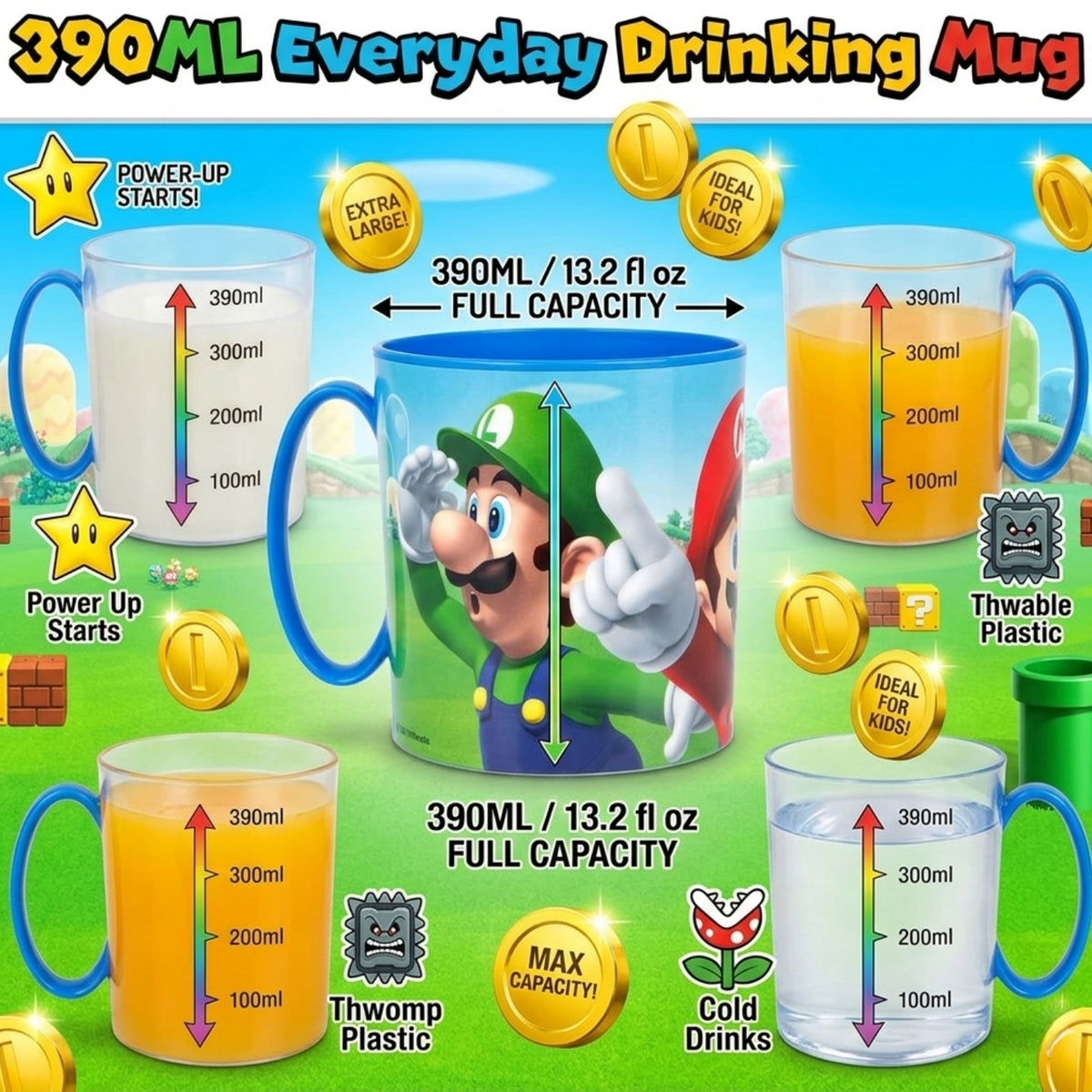 Disney Stitch Kids Licensed Microwave Mug 390ml – view 17