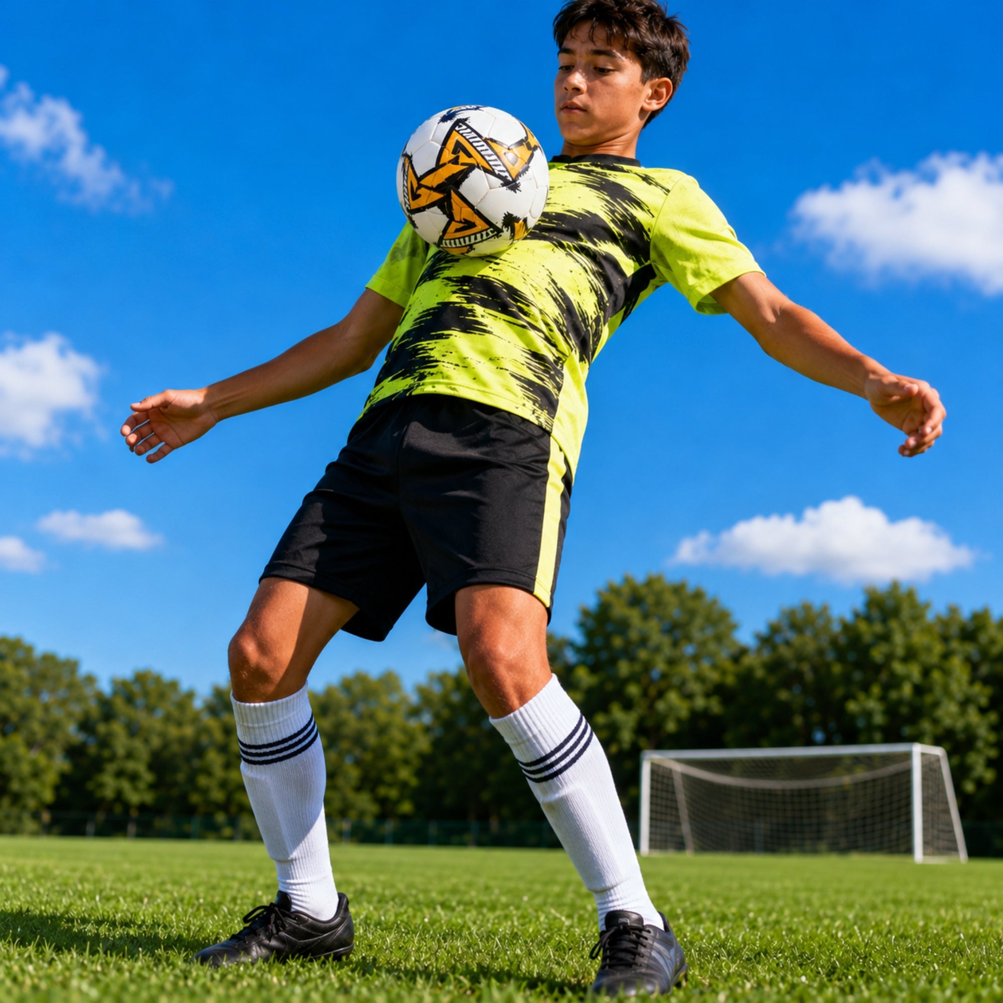 32-Panel Inflatable Football Size 5