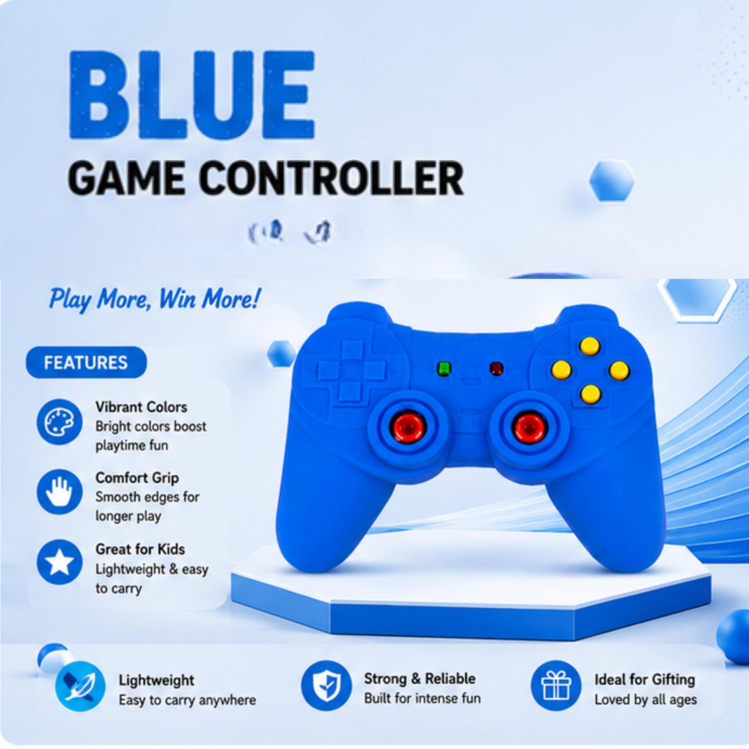 Squishy Game Controller Fidget Toy 11cm – 1x Random