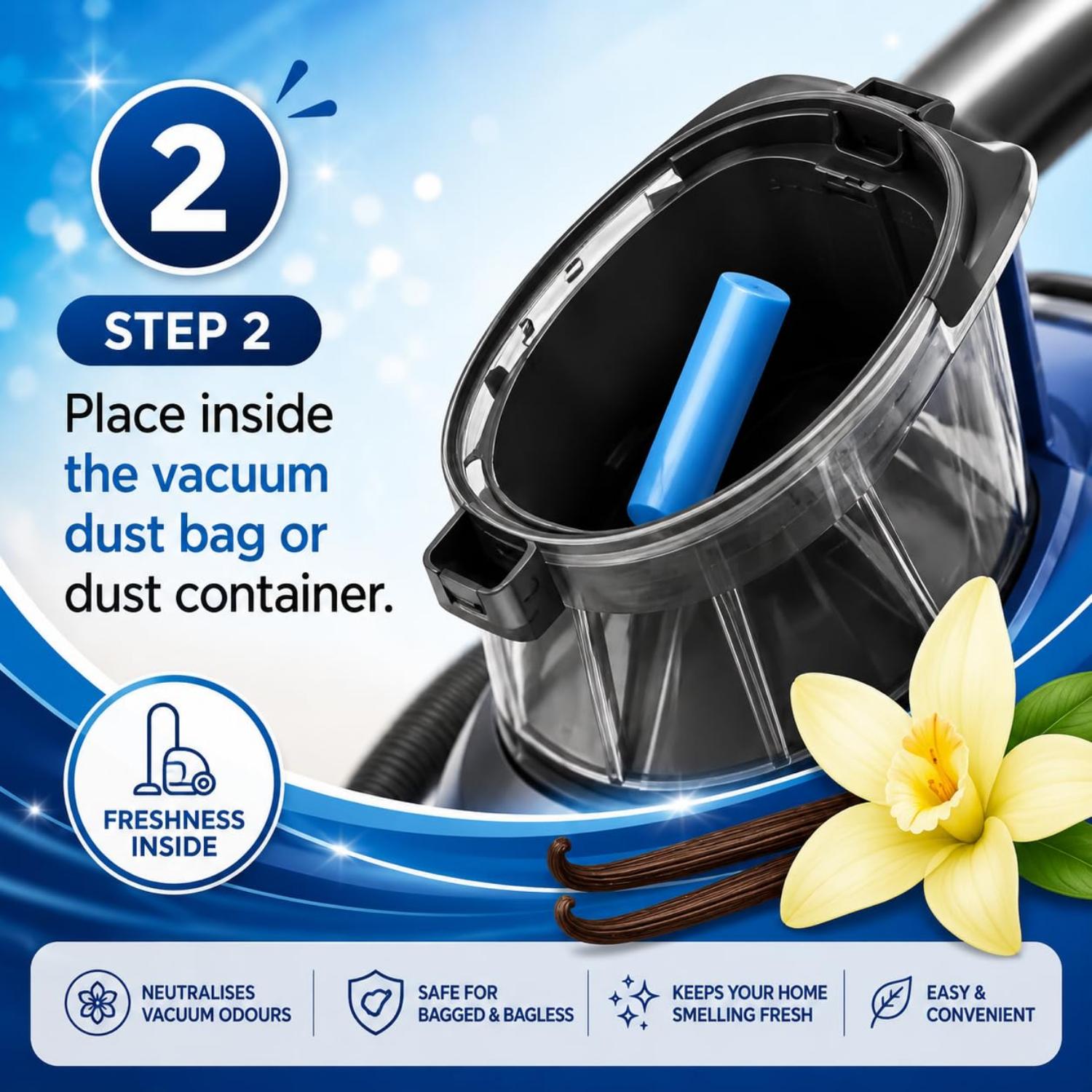 Vacuum Freshener Sticks - 20pk