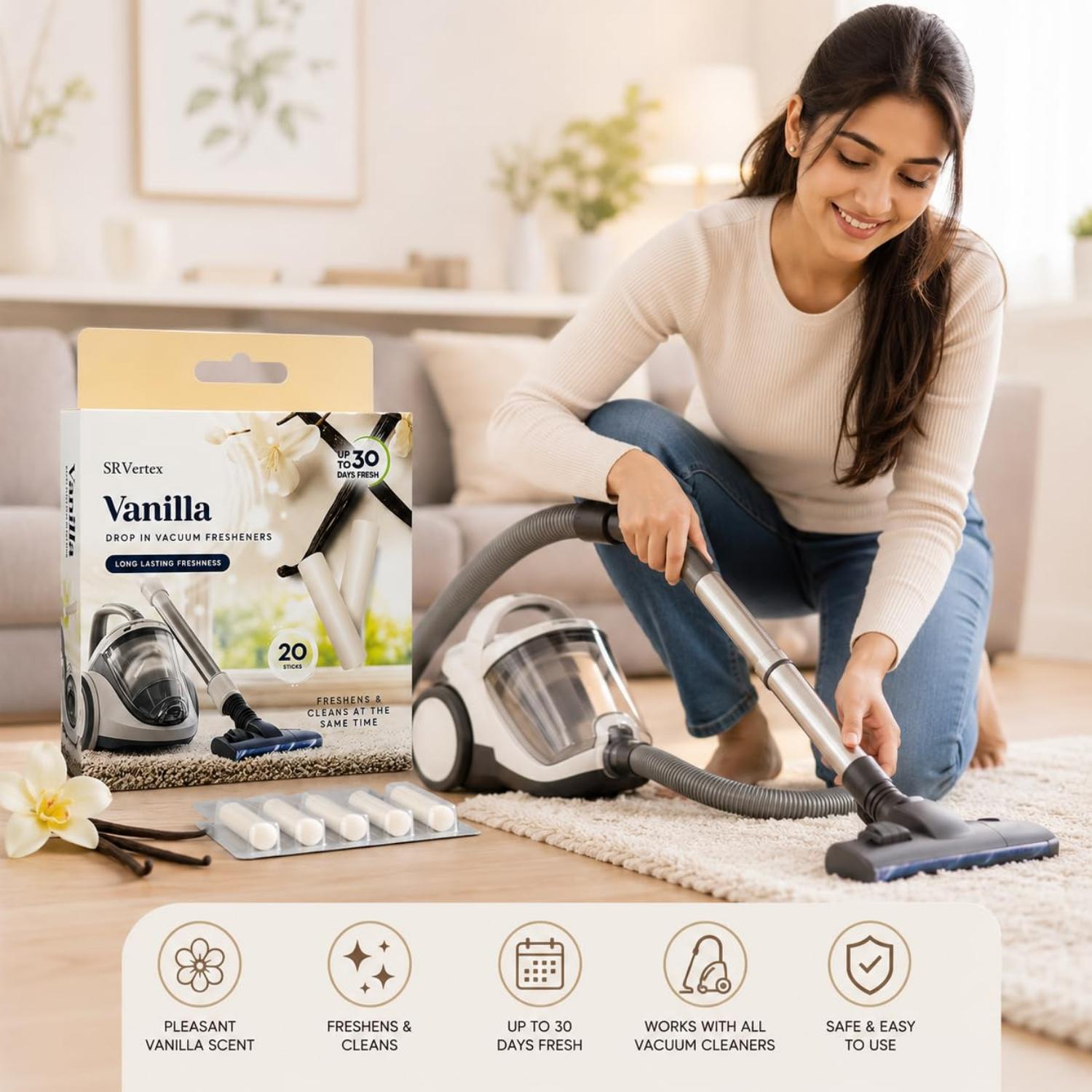 Vacuum Freshener Sticks - 20pk