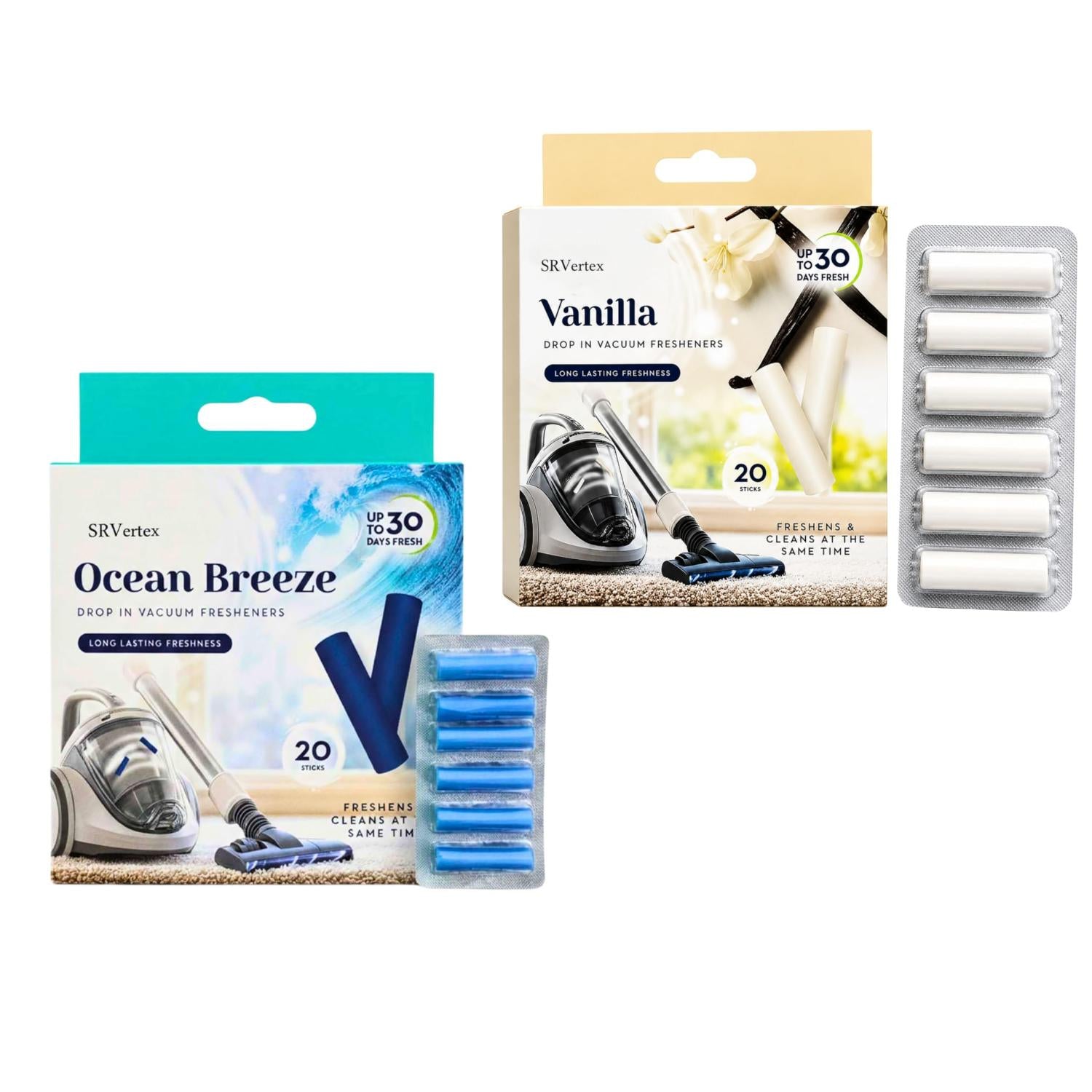 Vacuum Freshener Sticks - 20pk