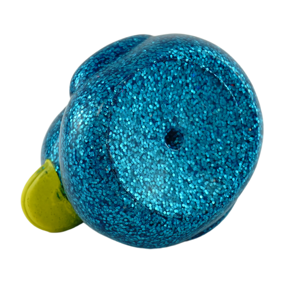 (Big) 9.5cm Glitter Duckies- Aqua