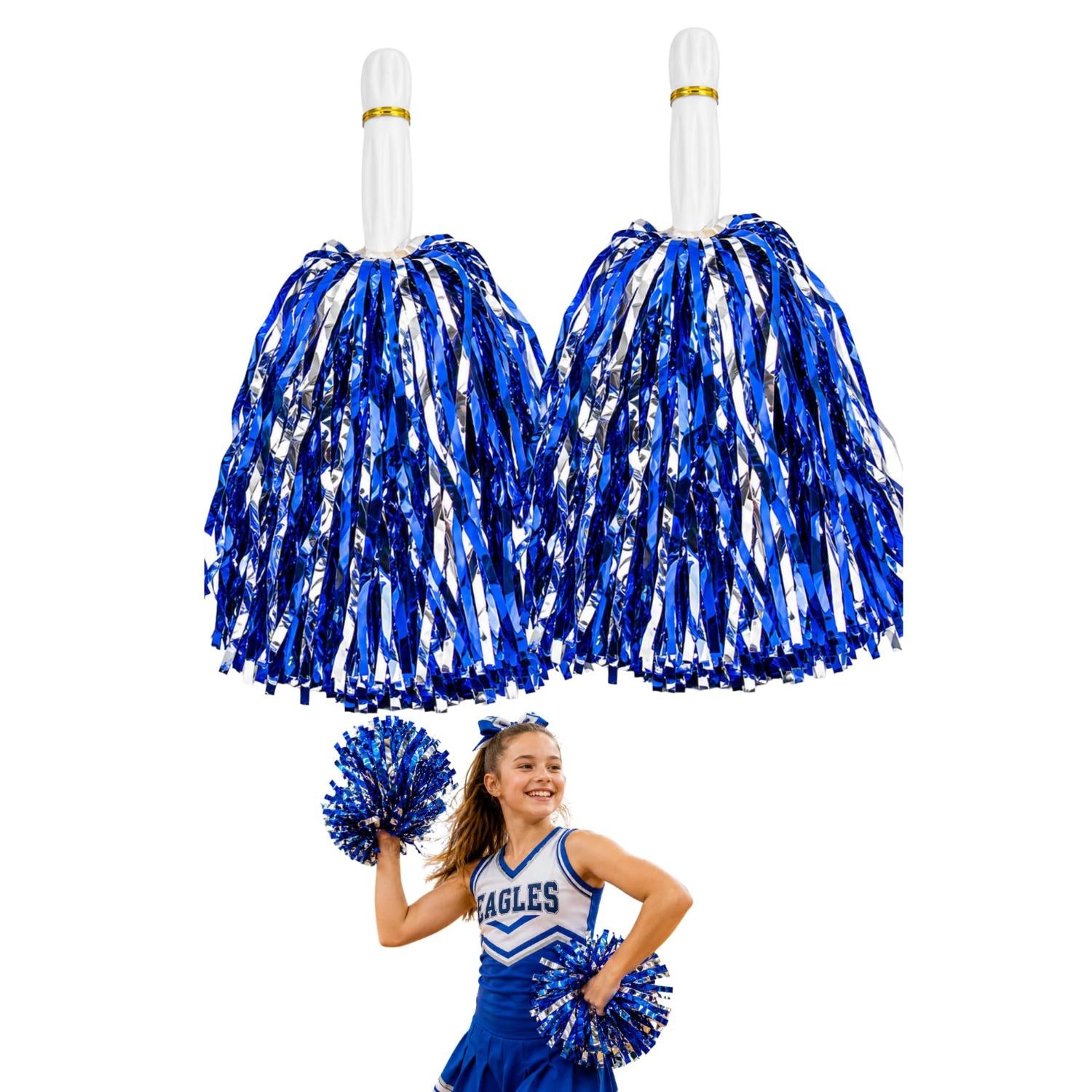 35cm Cheerleading Pom Poms Dance & Sports Events - Assorted