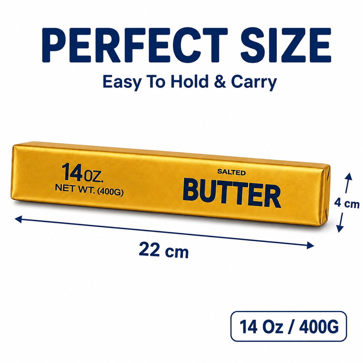 Squishy Butter Stick Slow Rising Sensory Toy - 14oz Rainbow Butter – view 2