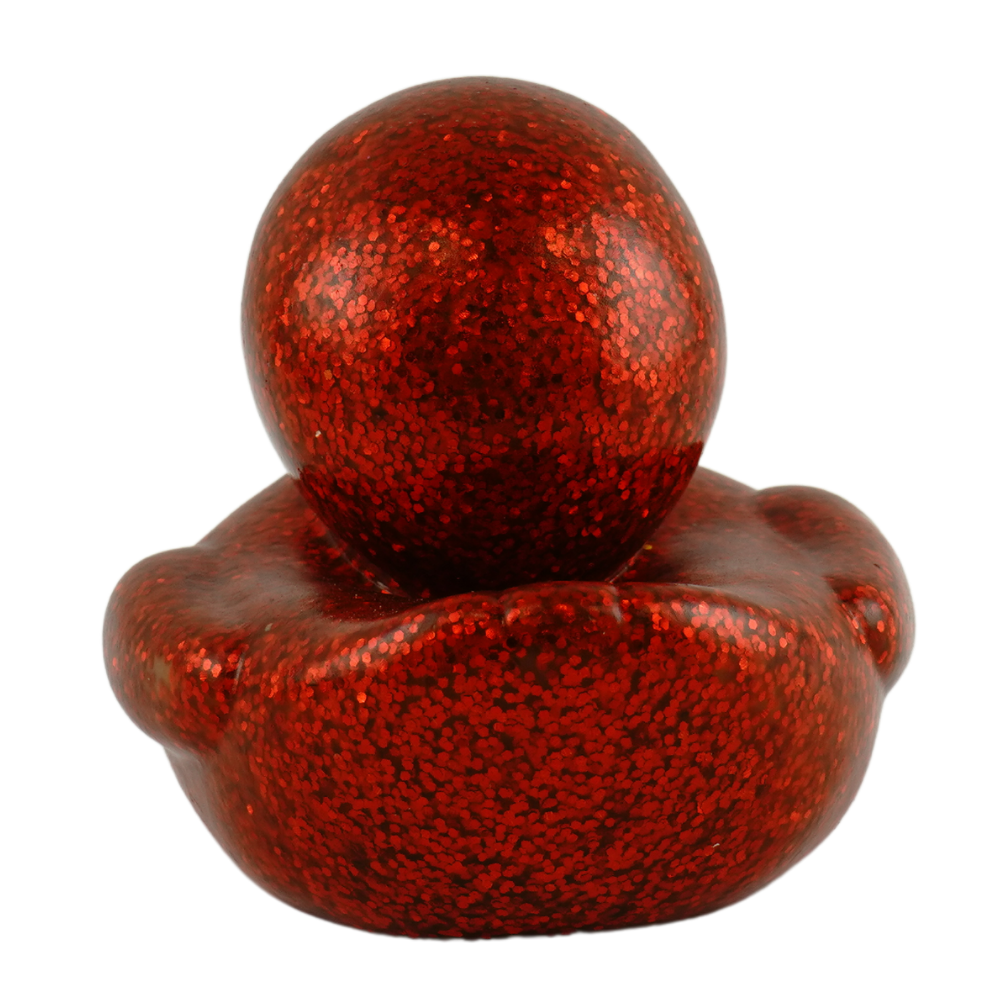 (Big) 9.5cm Glitter Duckies- Red