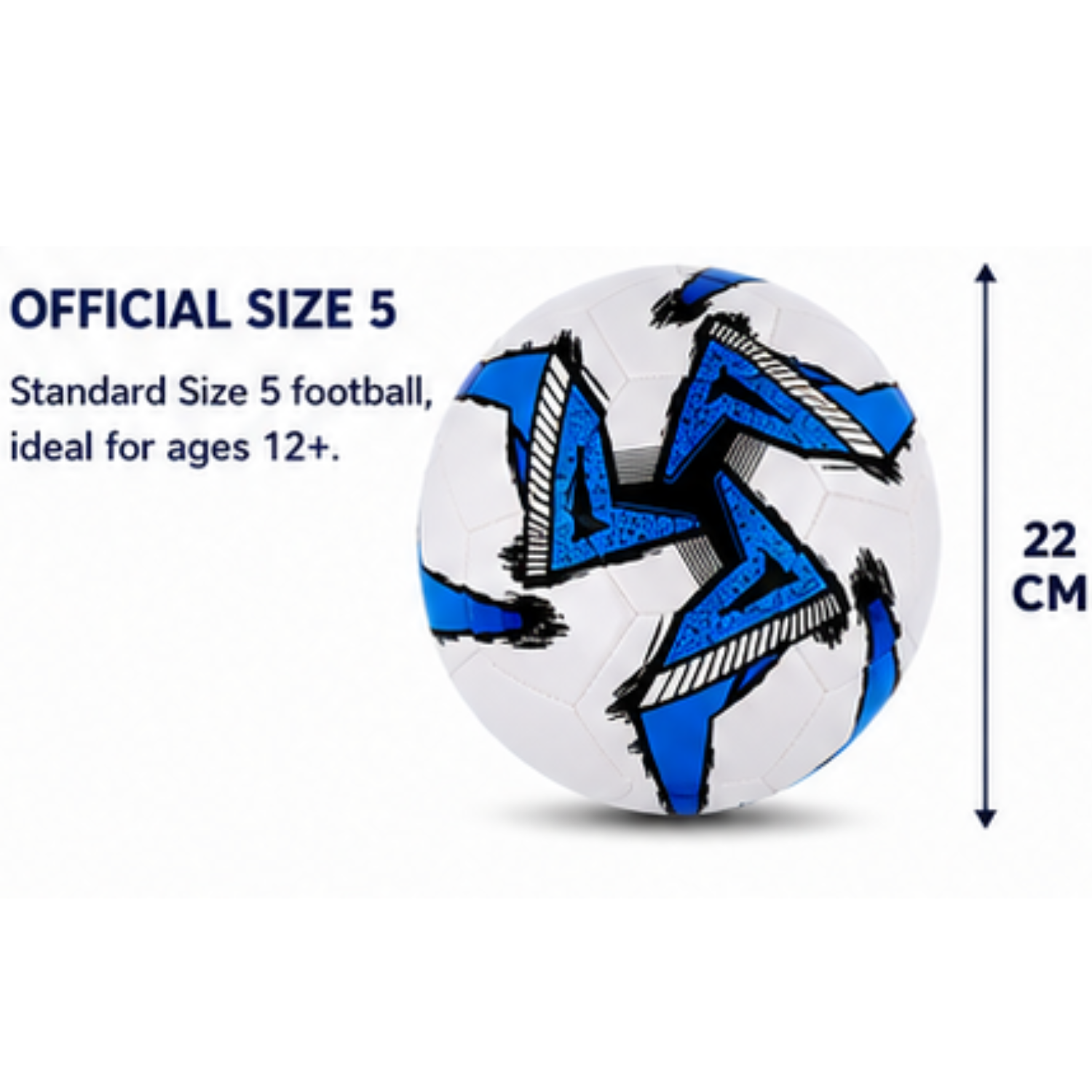 32-Panel Inflatable Football Size 5 – Training & Match Ball