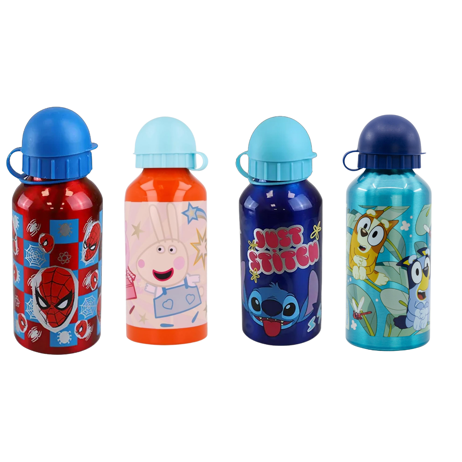 Aluminium Water Bottle 400ml - Peppa Pig