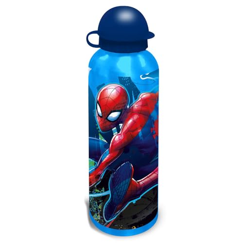 Spiderman Aluminium Water Bottle 500ml