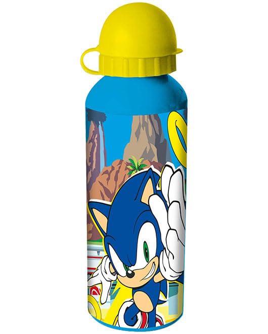 500ml Aluminium Water Bottle Sonic- (Yellow)