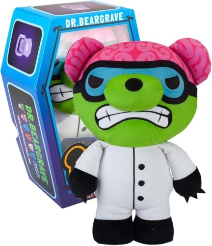 Dr Beargrave Halloween Plush Deddy Bears Coffin - 30cm Series 3