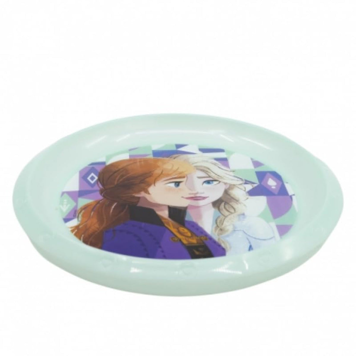 Disney Frozen Kids Licensed Reusable Plastic Plate 22cm – view 2