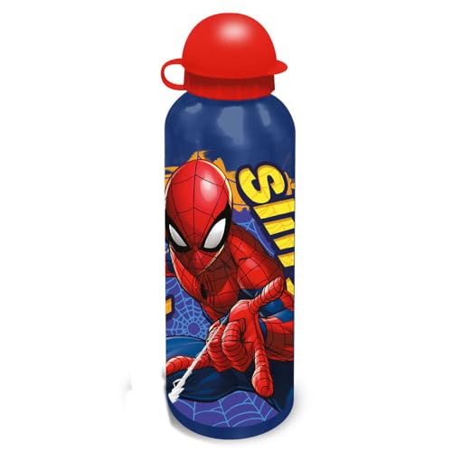 Spiderman Aluminium Water Bottle 500ml