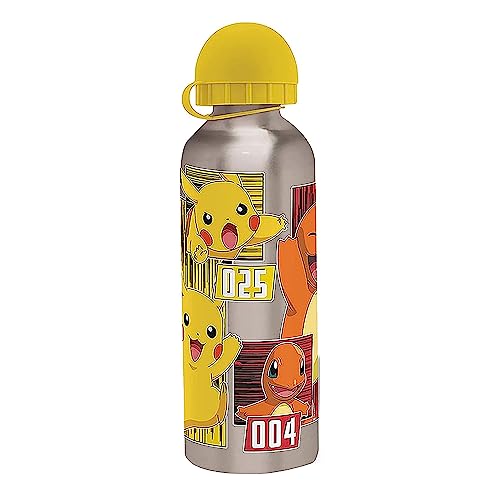 500ml Aluminium Water Bottle-Pokemon Black