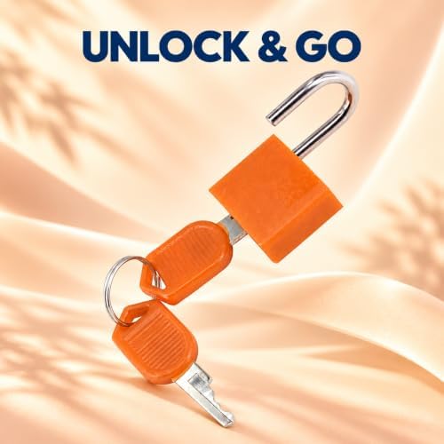2Pack Mini Suitcase Locks with Keys