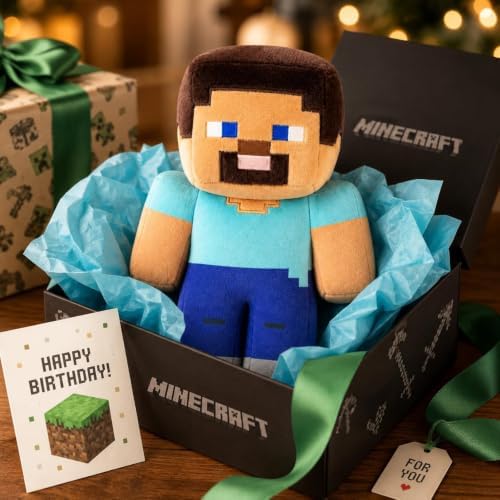 Minecraft Steve Licensed Plush Kids Toy