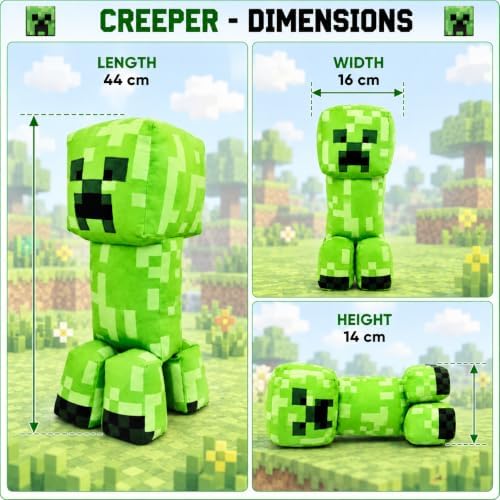 Minecraft Creeper Licensed Plush Kids Toy