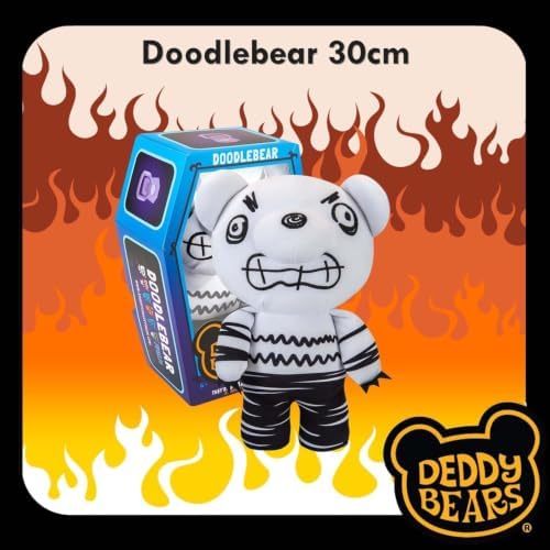 Doodlebear Halloween Plush Deddy Bears Coffin - 30cm Series 3