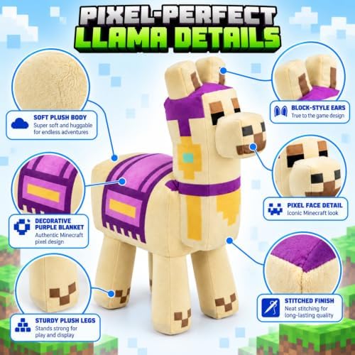 Minecraft Llama Licensed Plush Toy