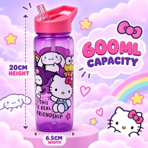 Hello Kitty Kids Water Bottle 600ml