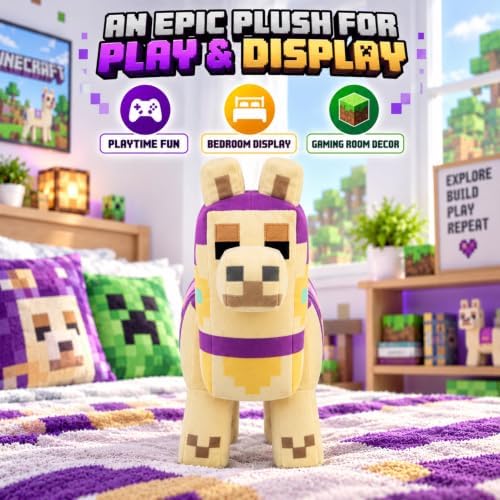 Minecraft Llama Licensed Plush Toy