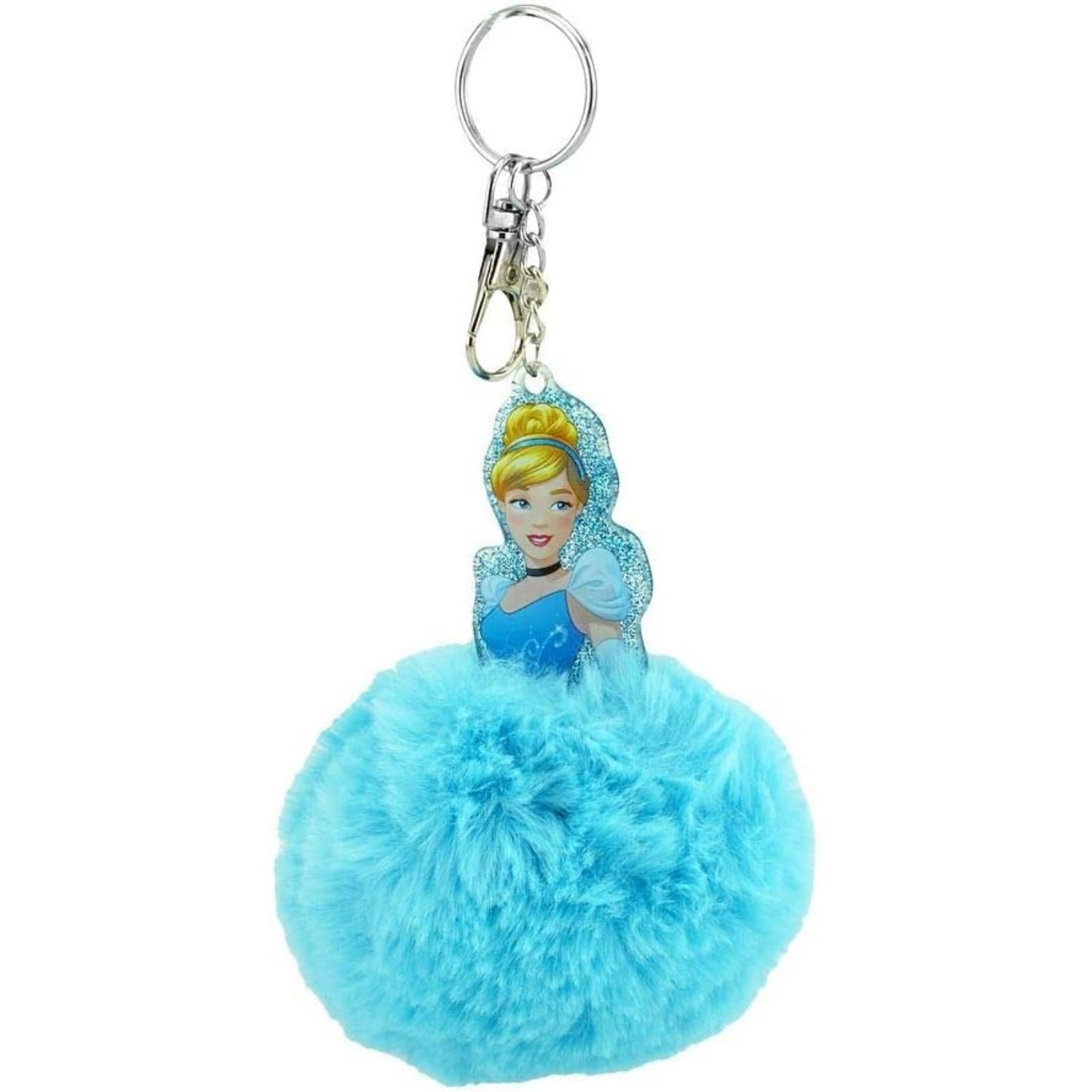Key Chain Pom Pom Keyring For Kids Girls