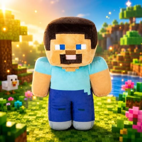 Minecraft Steve Licensed Plush Kids Toy