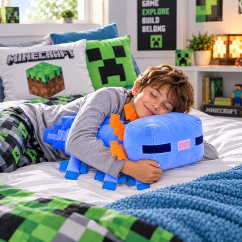 Minecraft Blue Axolotl Licensed Plush Toy