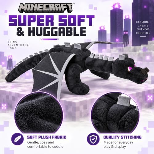 Minecraft Ender Dragon Licensed Plush Toy
