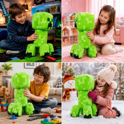 Minecraft Creeper Licensed Plush Kids Toy