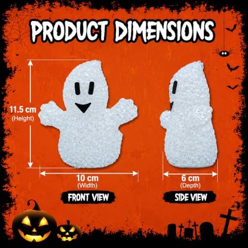 Halloween LED Ghost Light Decoration 11.5cm