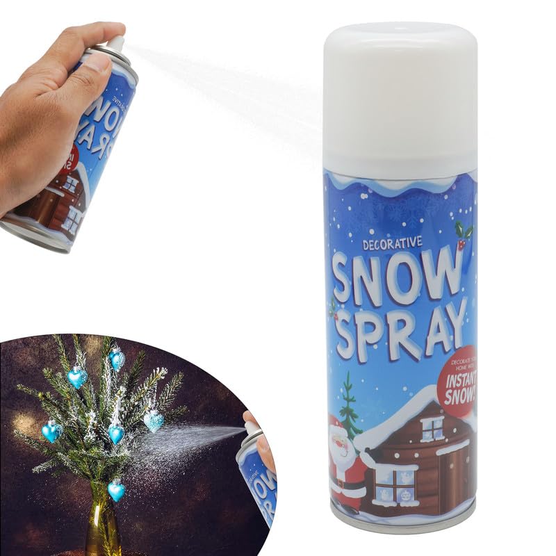 Artificial Christmas Snow Spray for Crafts 85ml