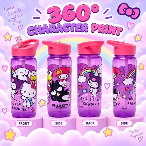 Hello Kitty Kids Water Bottle 600ml