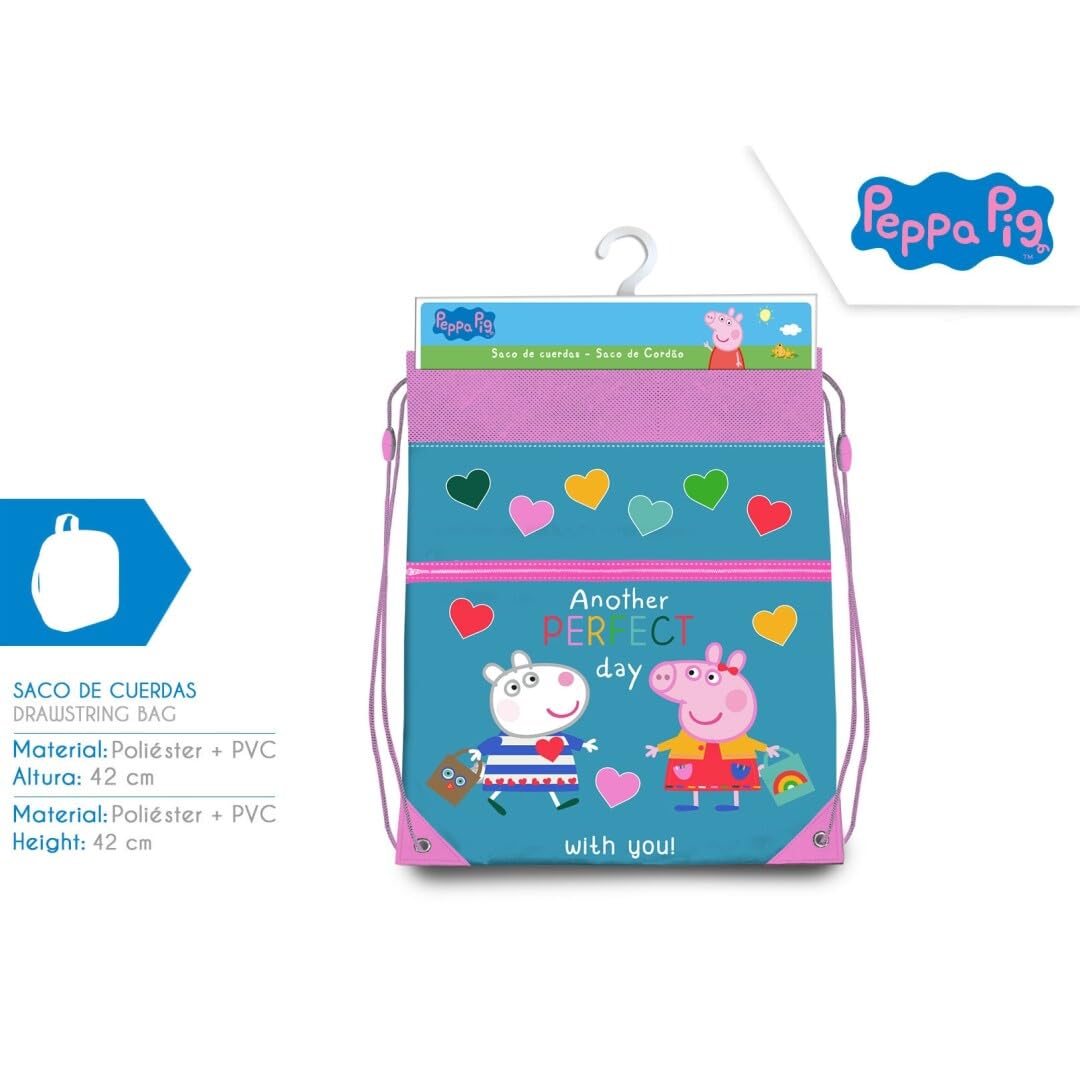 Kids Water Resistant Drawstring Backpack - Assorted