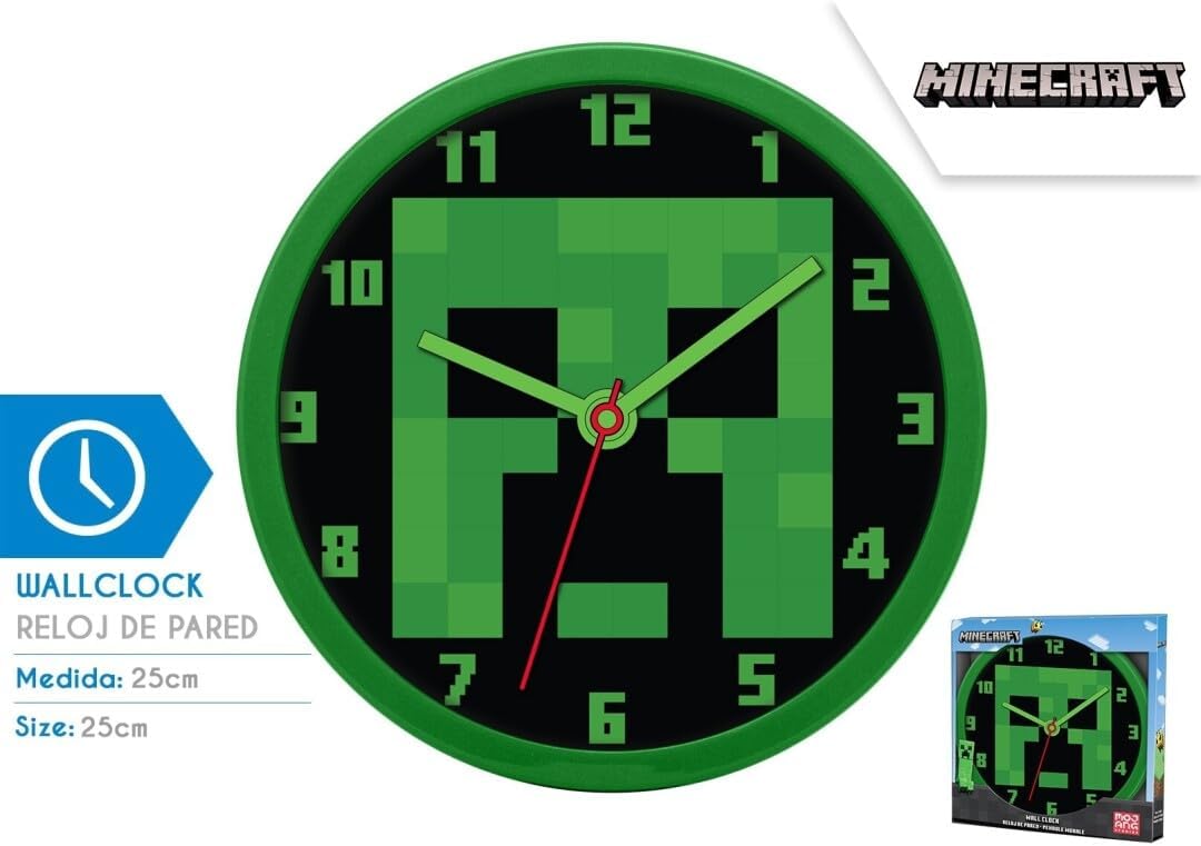 Children Modern Wall Clock Battery Operated, Wall Decor Gift for Kids