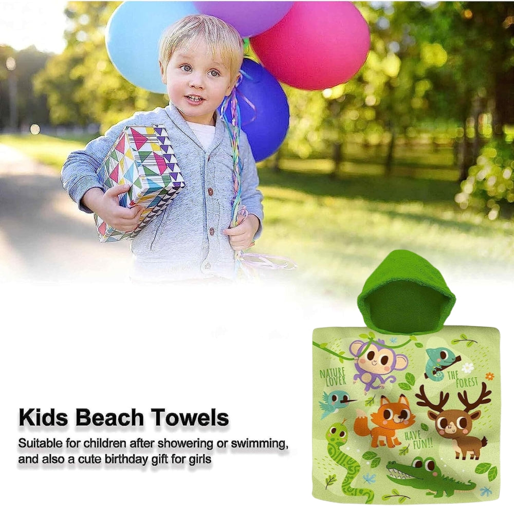Into the Forest Cotton Poncho
