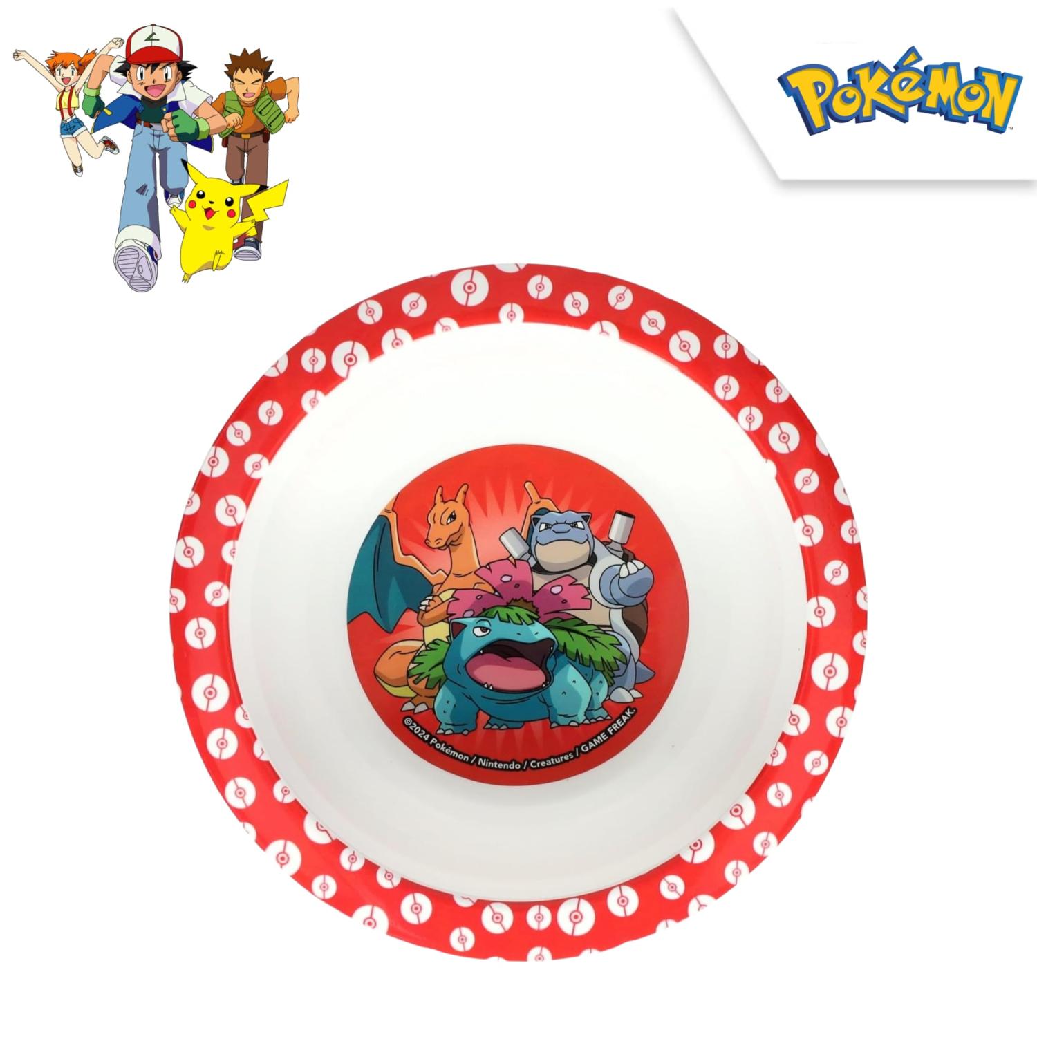 Kids 17cm Bowl BPA-Free Plastic Snack & Cereal Bowl 350ml Dishwasher Safe