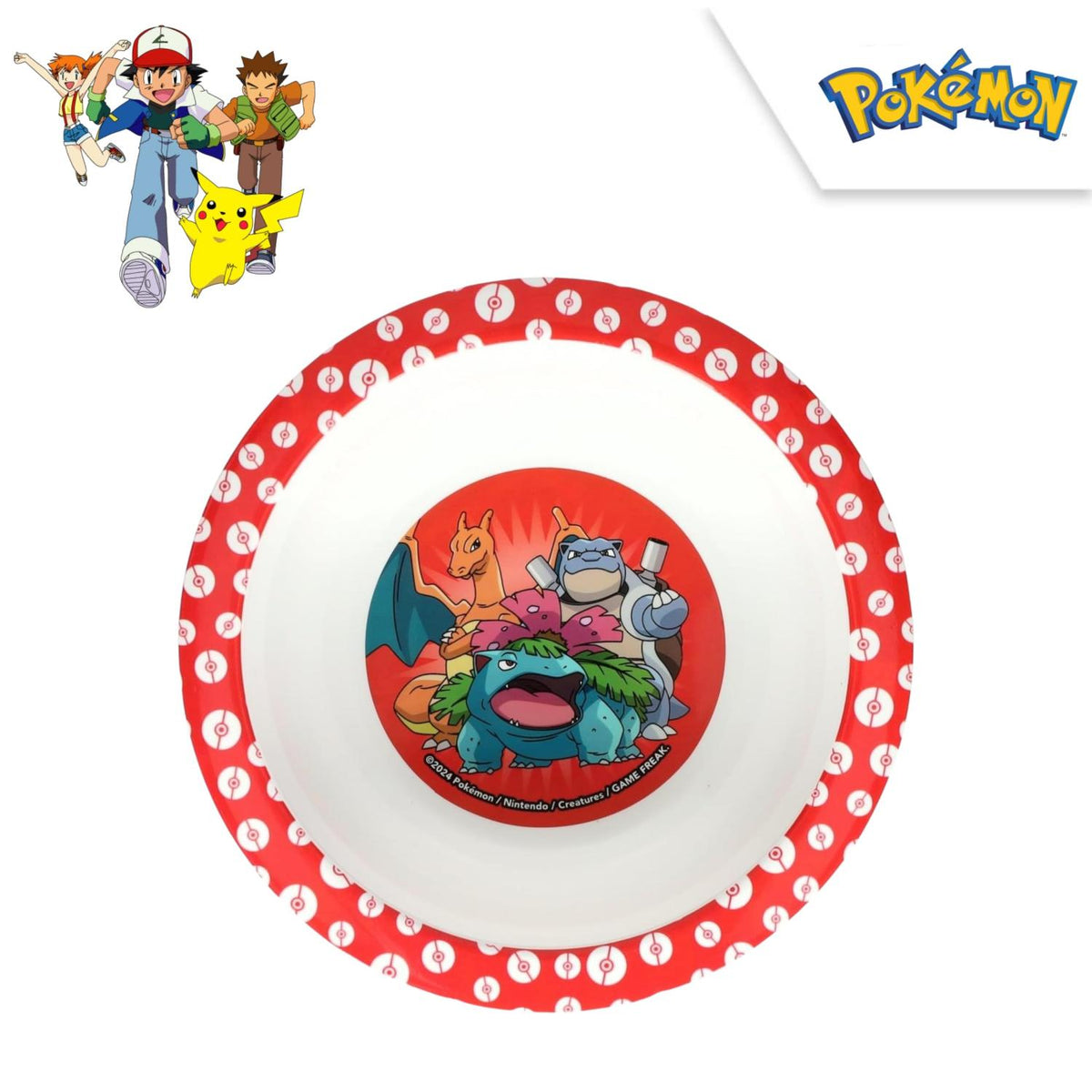 Pokémon Kids Licensed Reusable Plastic Snack Bowl 350ml – view 5