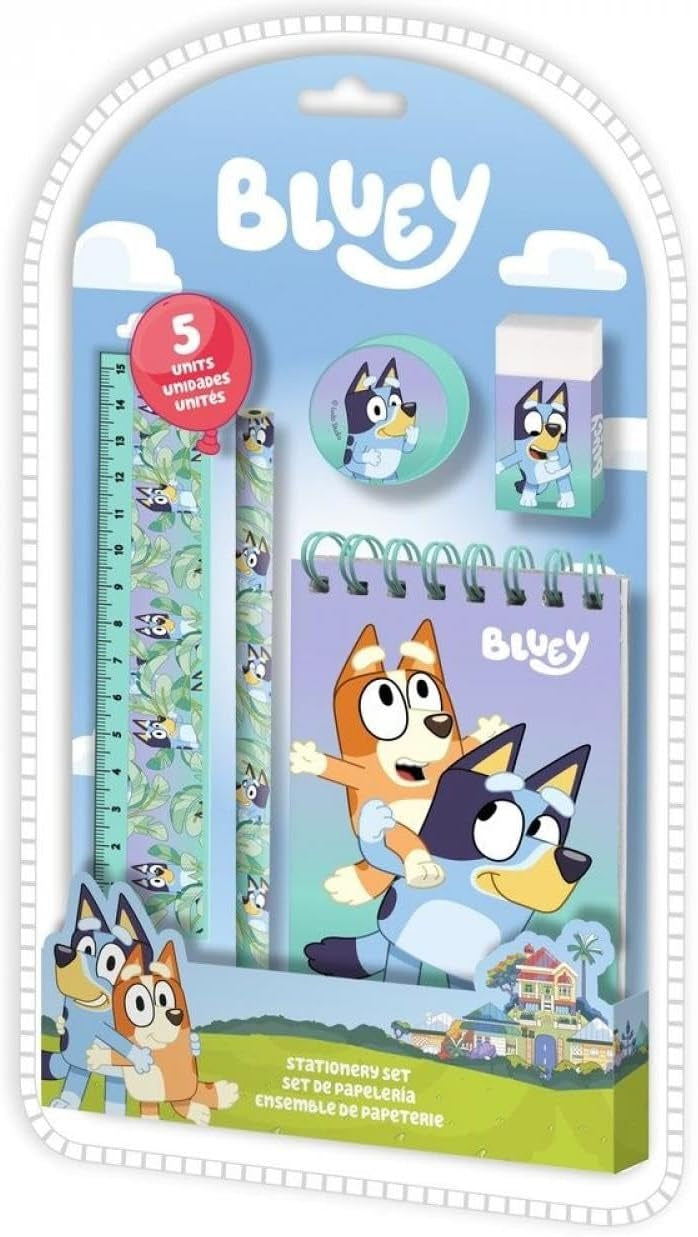 5PCs School Stationery Set - Assorted