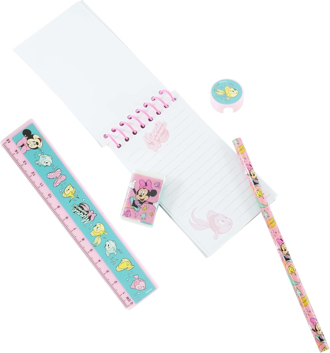5PCs School Stationery Set - Assorted
