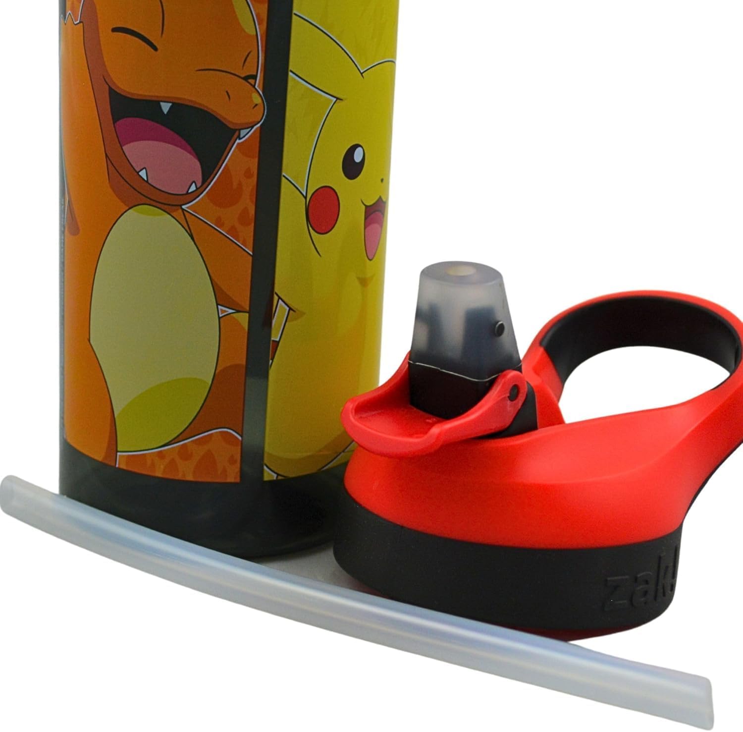 Kids 475ml Water Bottle with Straw Leak-Proof BPA-Free