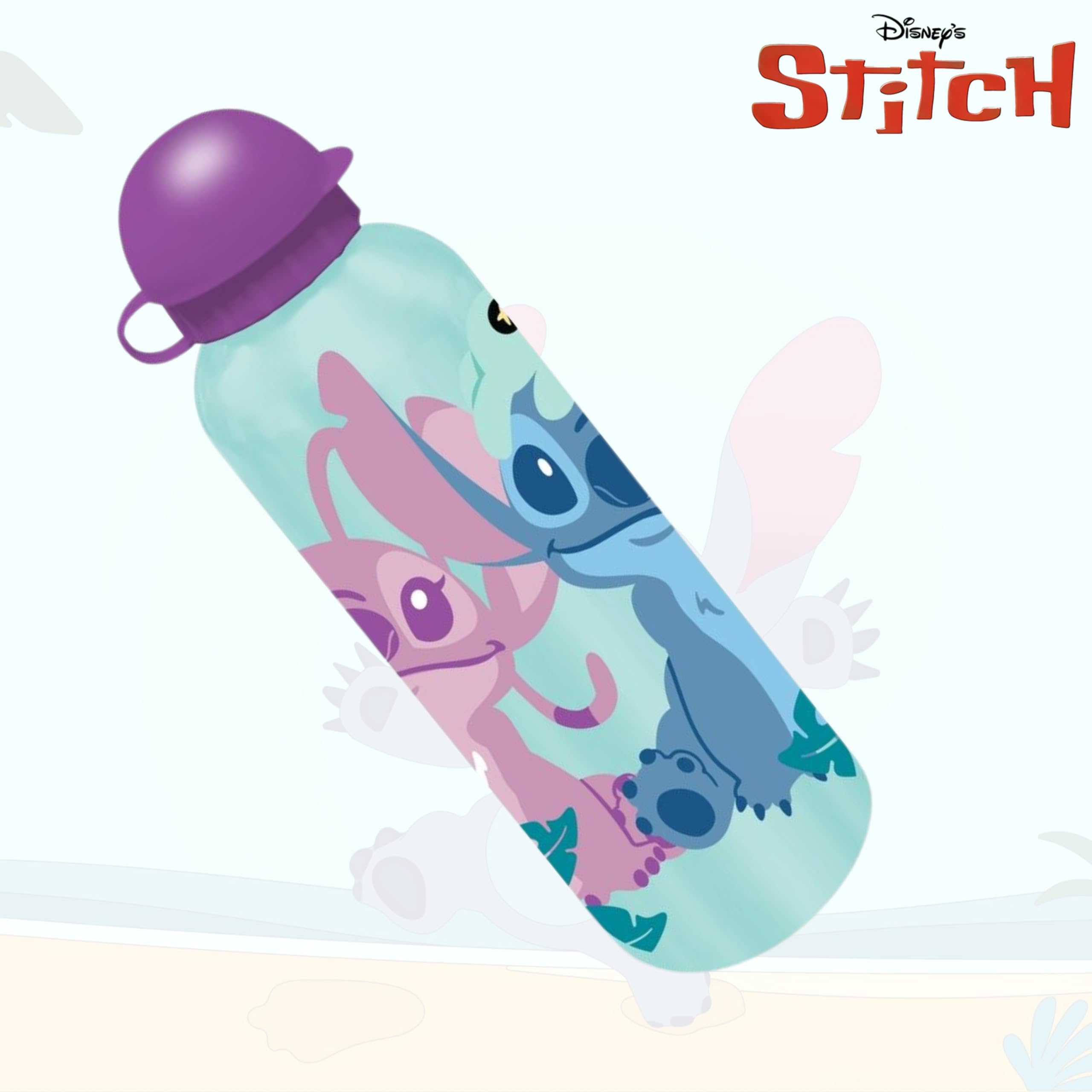 Disney Stitch Aluminium Water Bottle 500ml