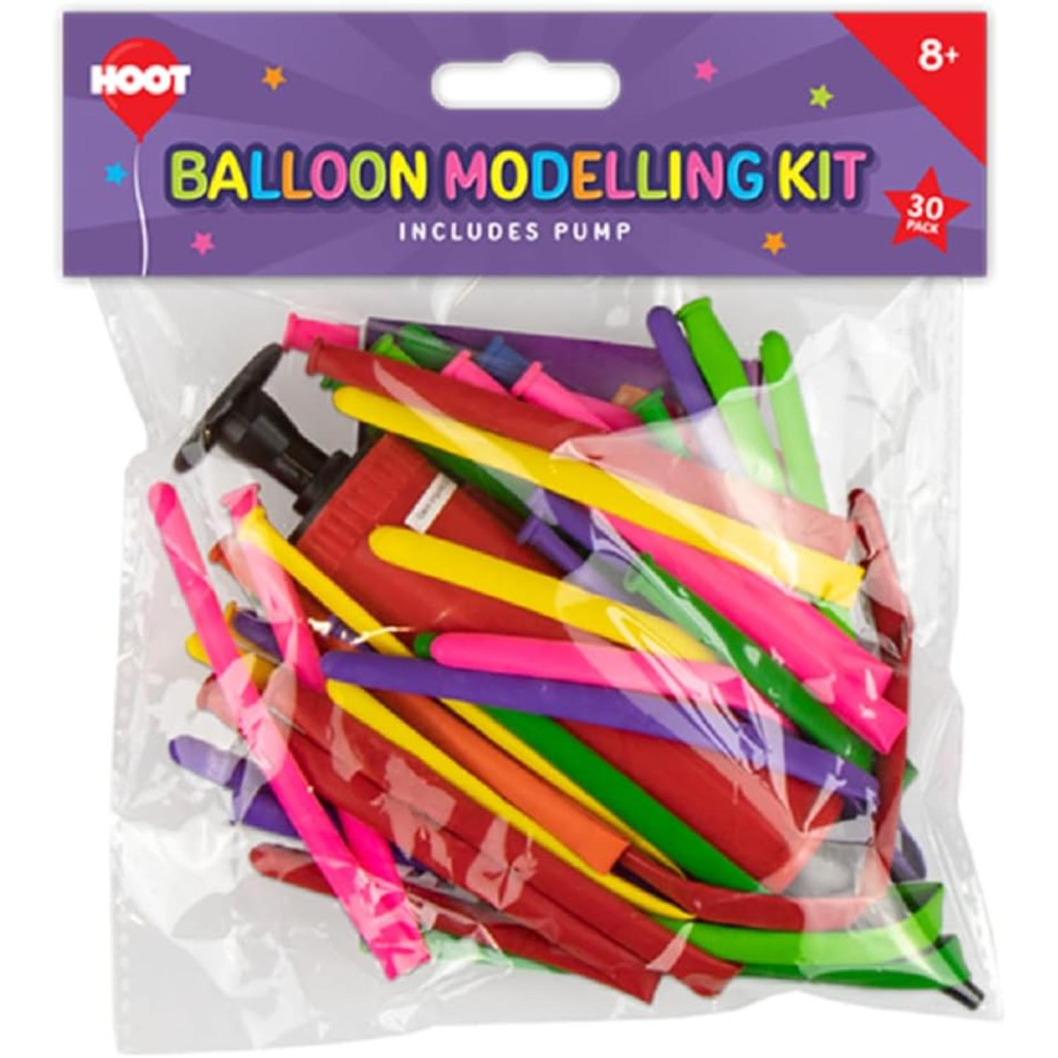 30Pcs Random Modelling Balloons Pump