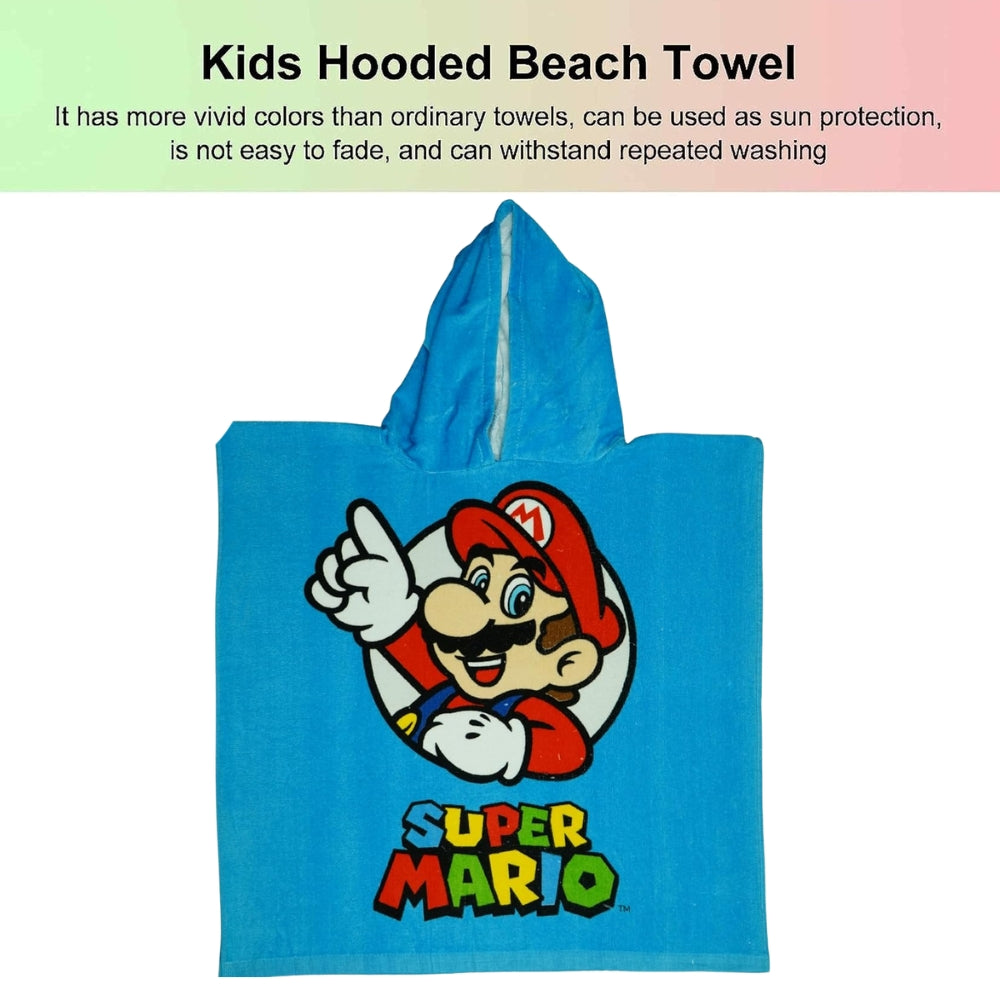 Super Mario Cotton Poncho
