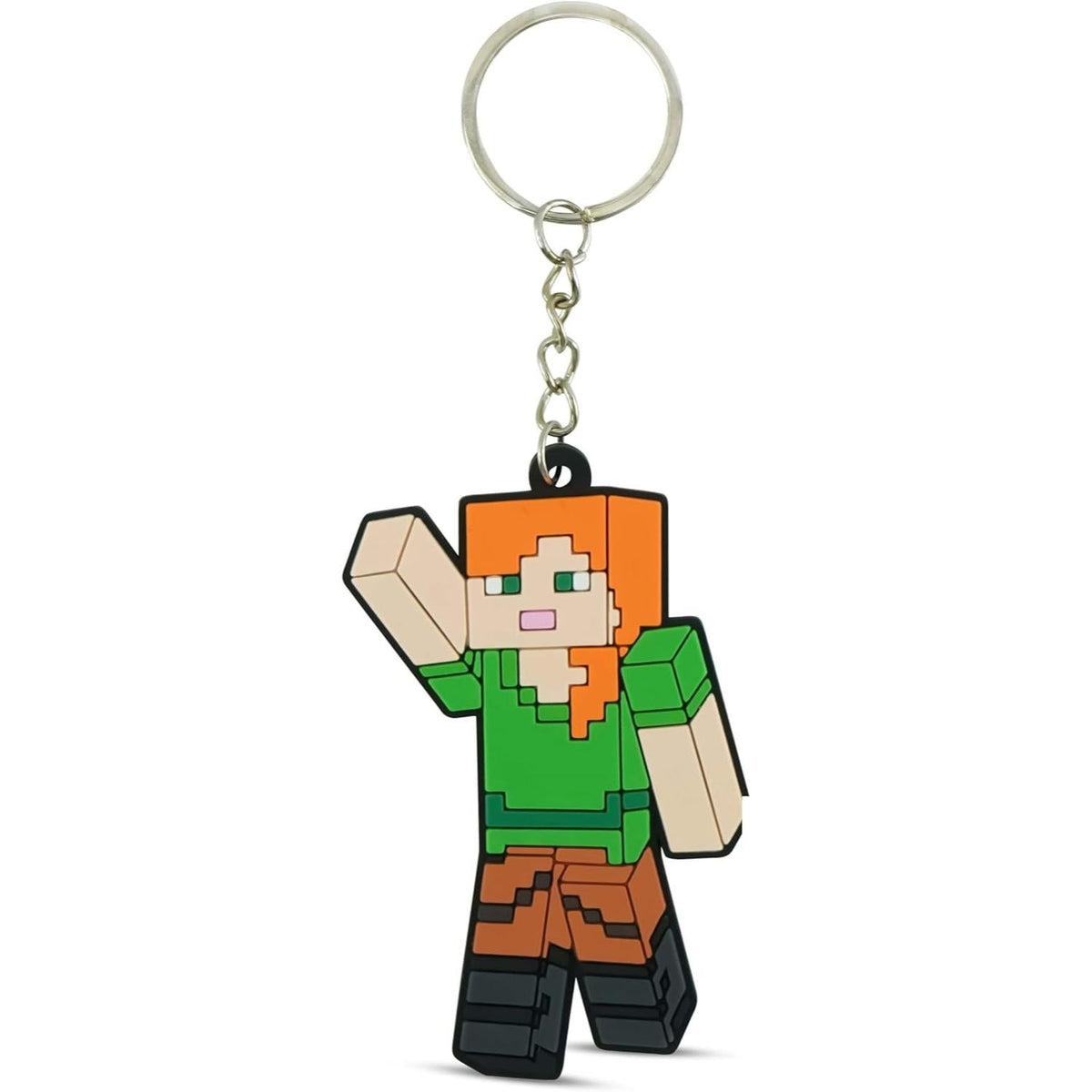 Minecraft Alex Kids Licensed Soft PVC Minecraft Key Chain – view 5